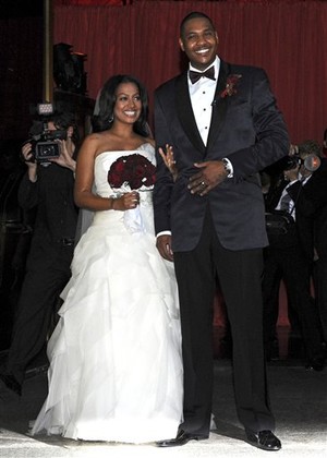 Carmelo Anthony Home. Carmelo Anthony and LaLa